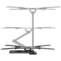Aisens Soporte de Pared WT65TSE-417 para TV 23-65 Pulgadas - Eco Giratorio e Inclinable, hasta 30 kg, Compatible VESA 400x400 mm, Color Negro
